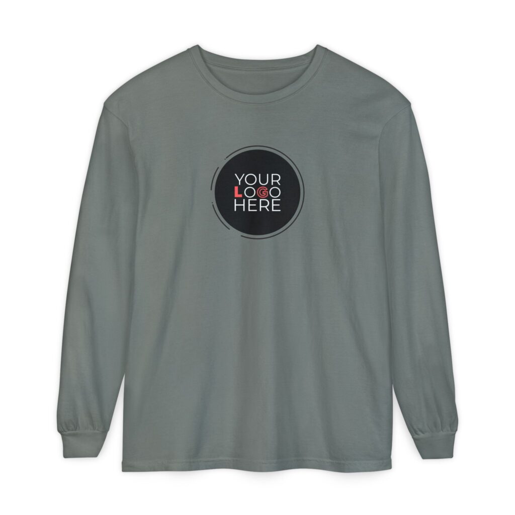 Unisex Garment-Dyed Long Sleeve T-Shirt - Image 50