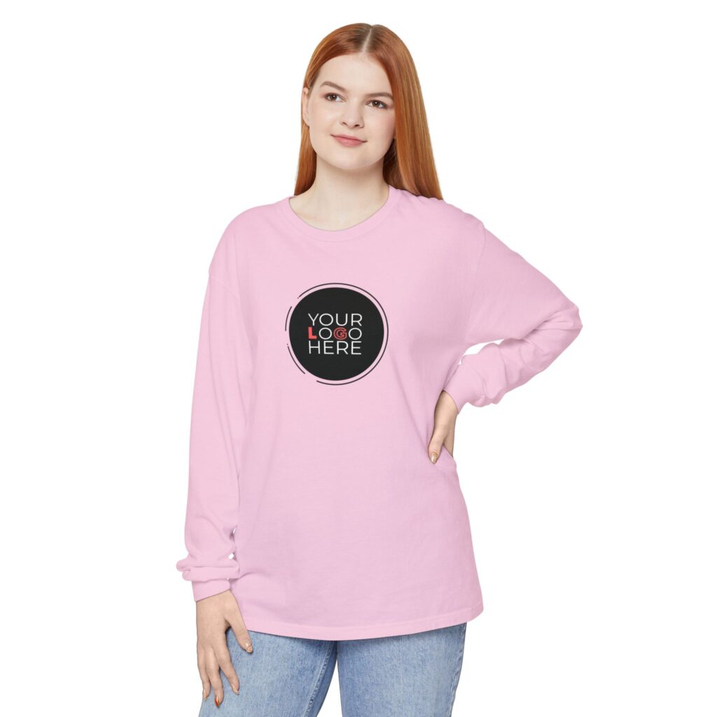 Unisex Garment-Dyed Long Sleeve T-Shirt - Image 103