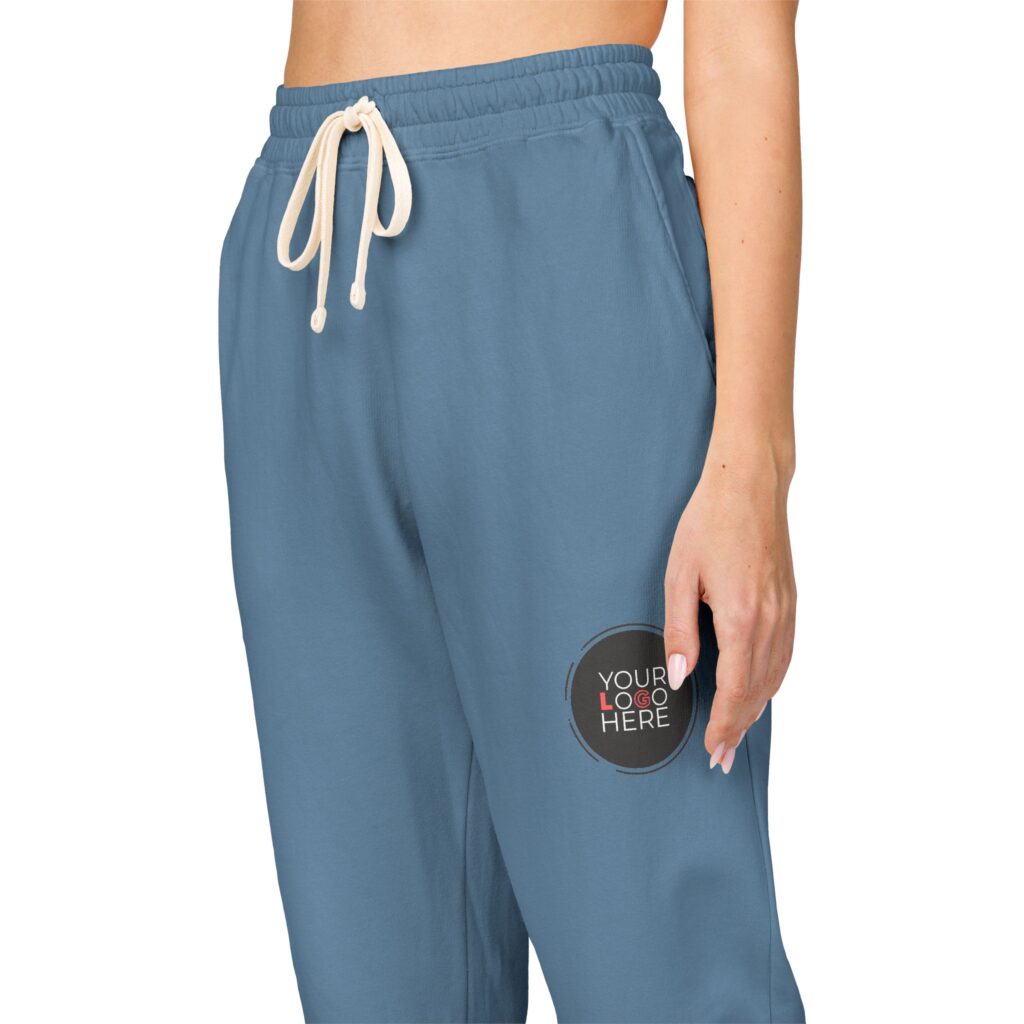 Unisex Garment-Dyed Fleece Sweatpants - Image 48