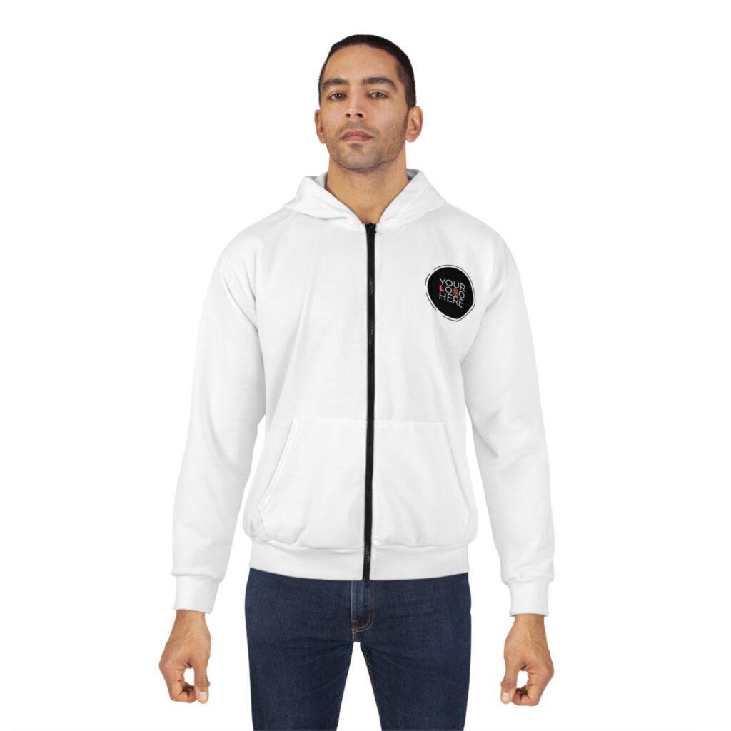 Unisex Zip Hoodie (Aop) - Image 4