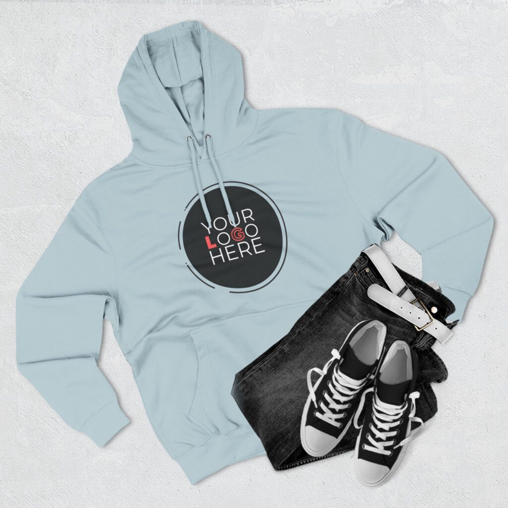 Three-Panel Fleece Hoodie - Image 57