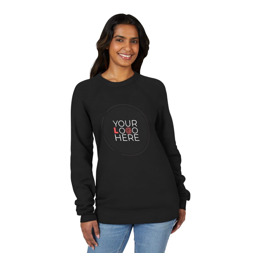 Unisex Sponge Fleece Raglan Sweatshirt - Image 12