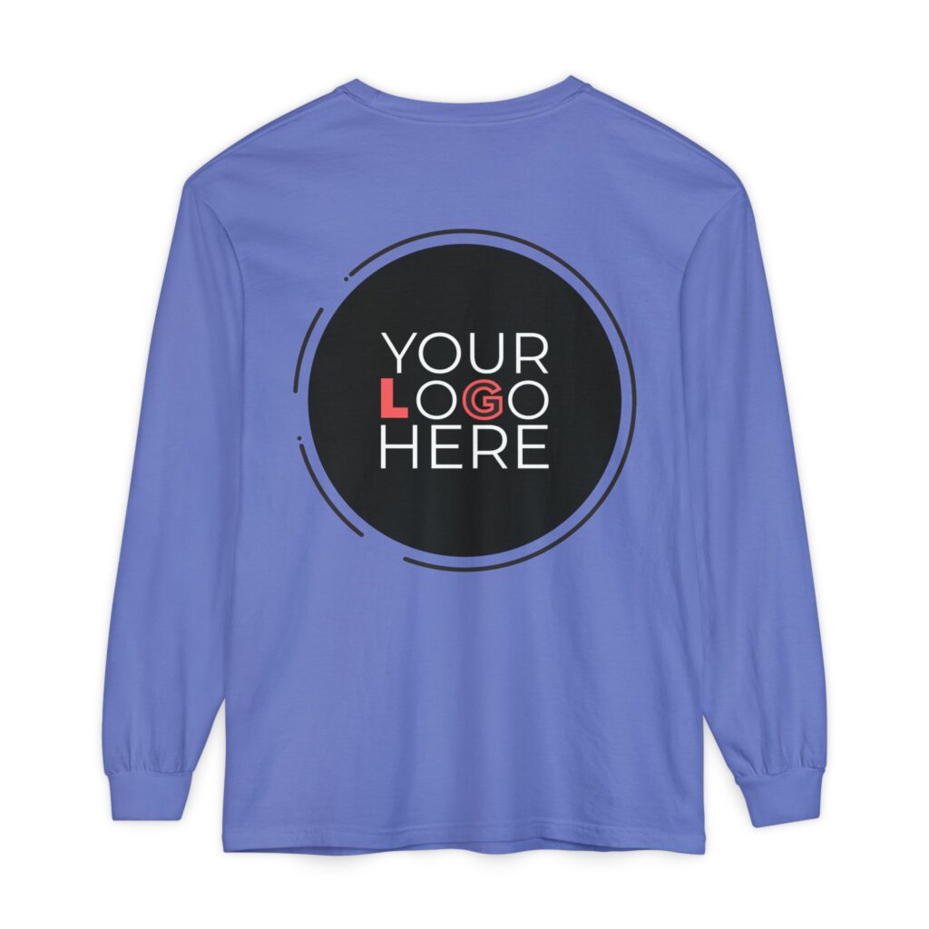 Unisex Garment-Dyed Long Sleeve T-Shirt - Image 72