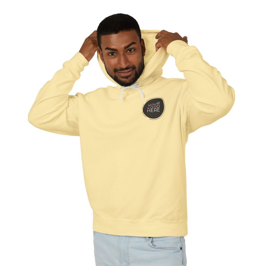 Unisex Lightweight Hooded Sweatshirt - Image 39