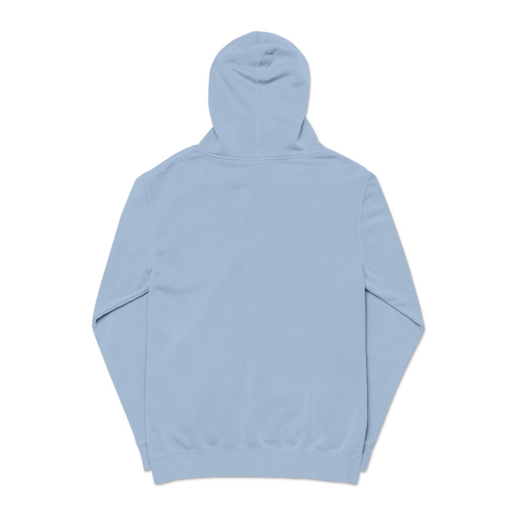 Unisex Pigment-Dyed Hoodie (Embroidery) - Image 10