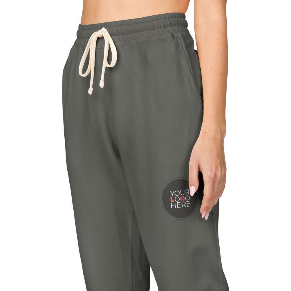 Unisex Garment-Dyed Fleece Sweatpants - Image 13
