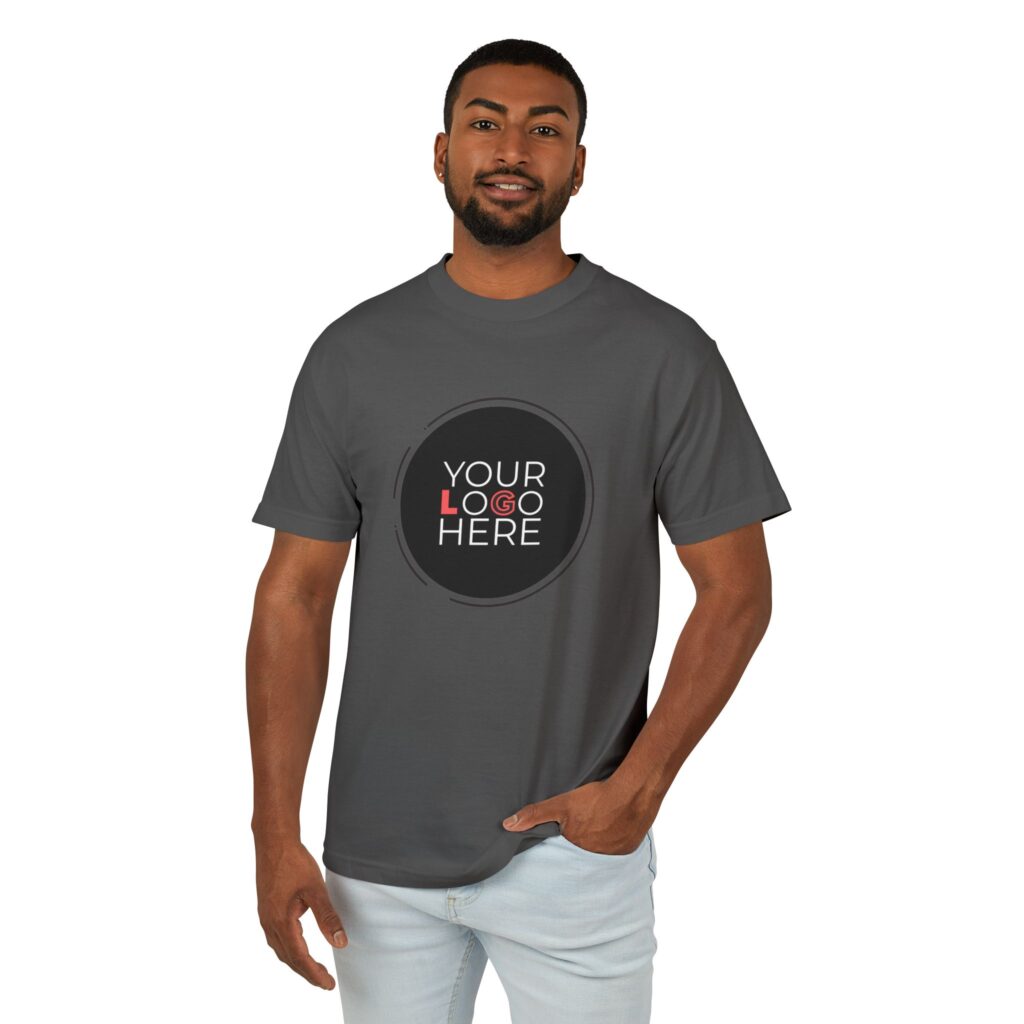 Unisex Garment-Dyed Heavyweight Cotton Tee - Image 39