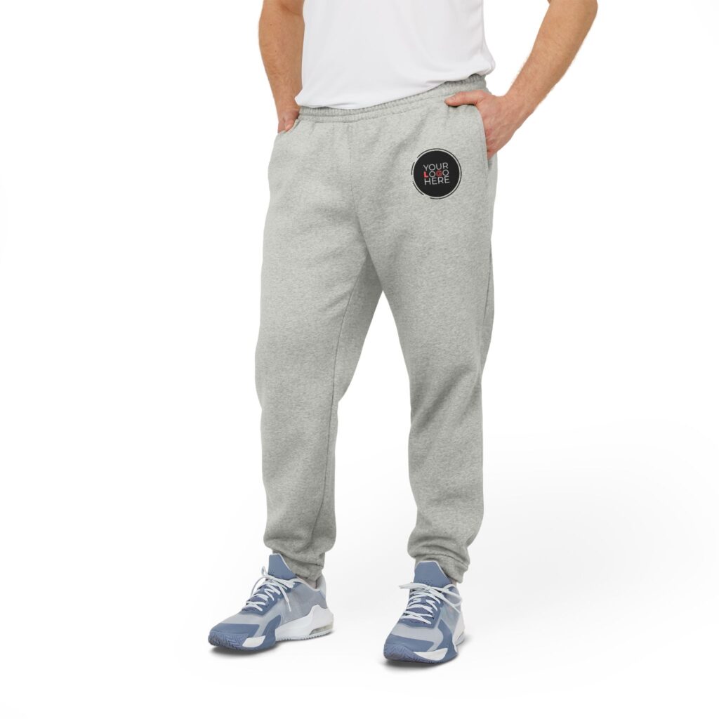 Adidas Unisex Fleece Joggers - Image 3