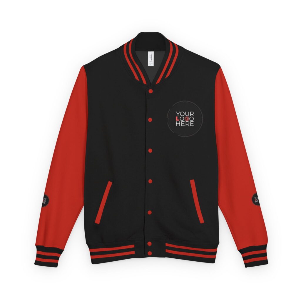 Unisex Heavyweight Letterman Jacket - Image 78