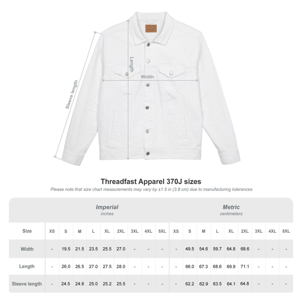 Unisex Denim Jacket (Embroidery) - Image 14