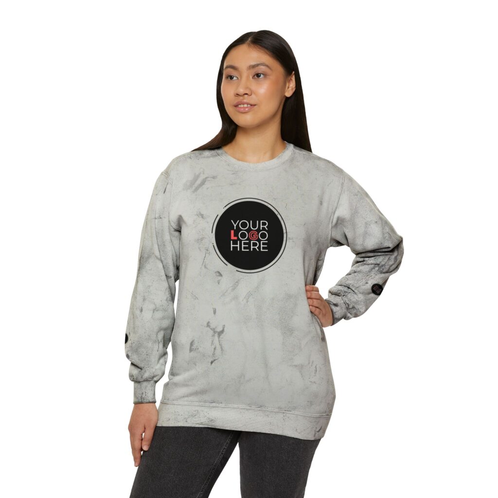 Unisex Color Blast Crewneck Sweatshirt - Image 17