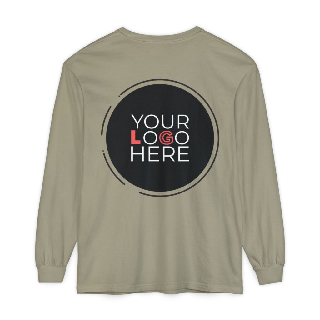 Unisex Garment-Dyed Long Sleeve T-Shirt - Image 44