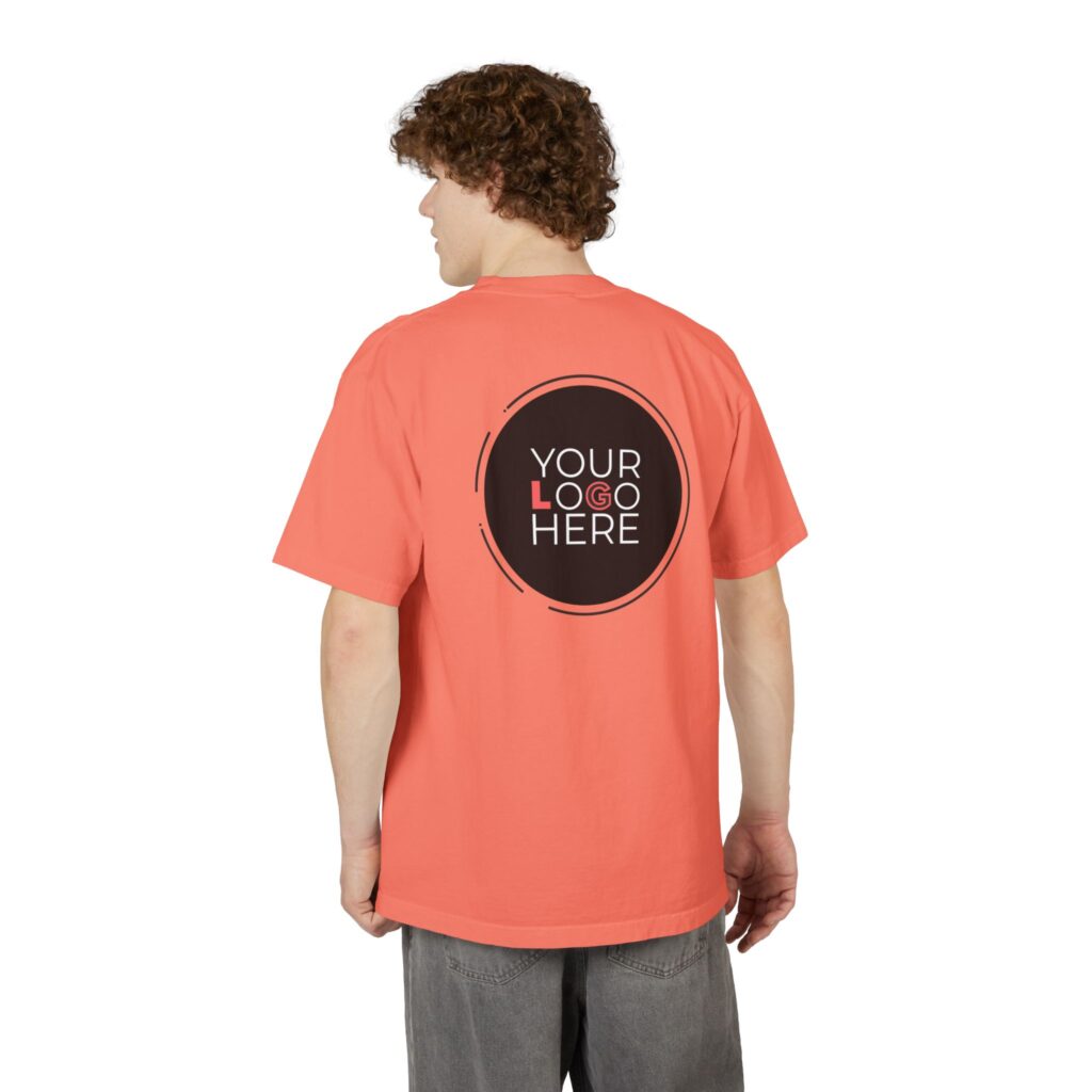 Unisex Garment-Dyed Drop-Shoulder T-Shirt - Image 46