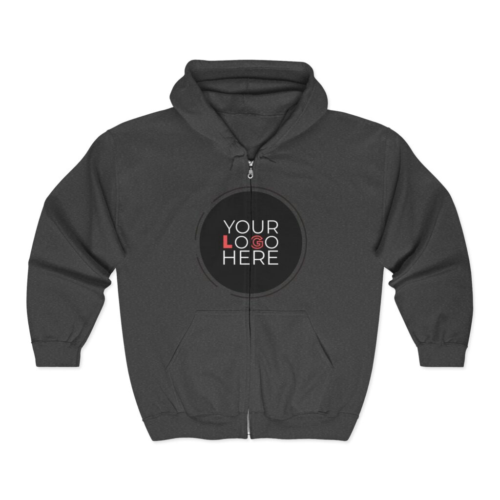 Unisex Heavy Blend™ Full Zip Hooded Sweatshirt - Image 11