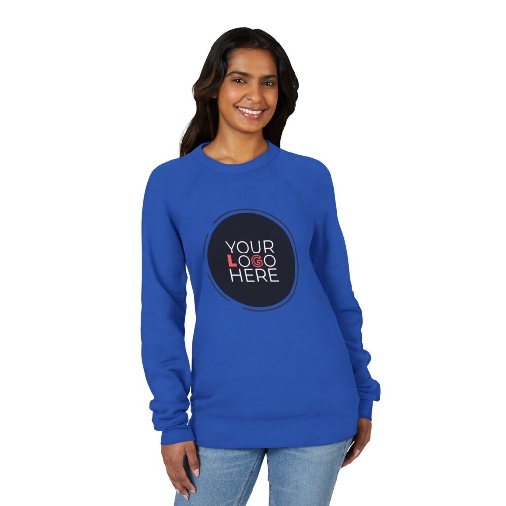 Unisex Sponge Fleece Raglan Sweatshirt - Image 26