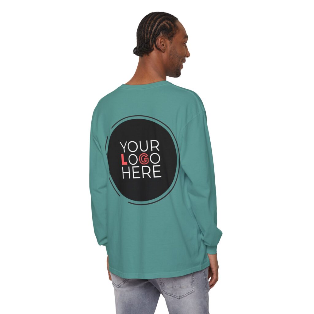 Unisex Garment-Dyed Long Sleeve T-Shirt - Image 67