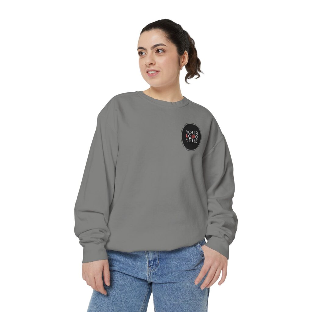 Unisex Garment-Dyed Sweatshirt - Image 33