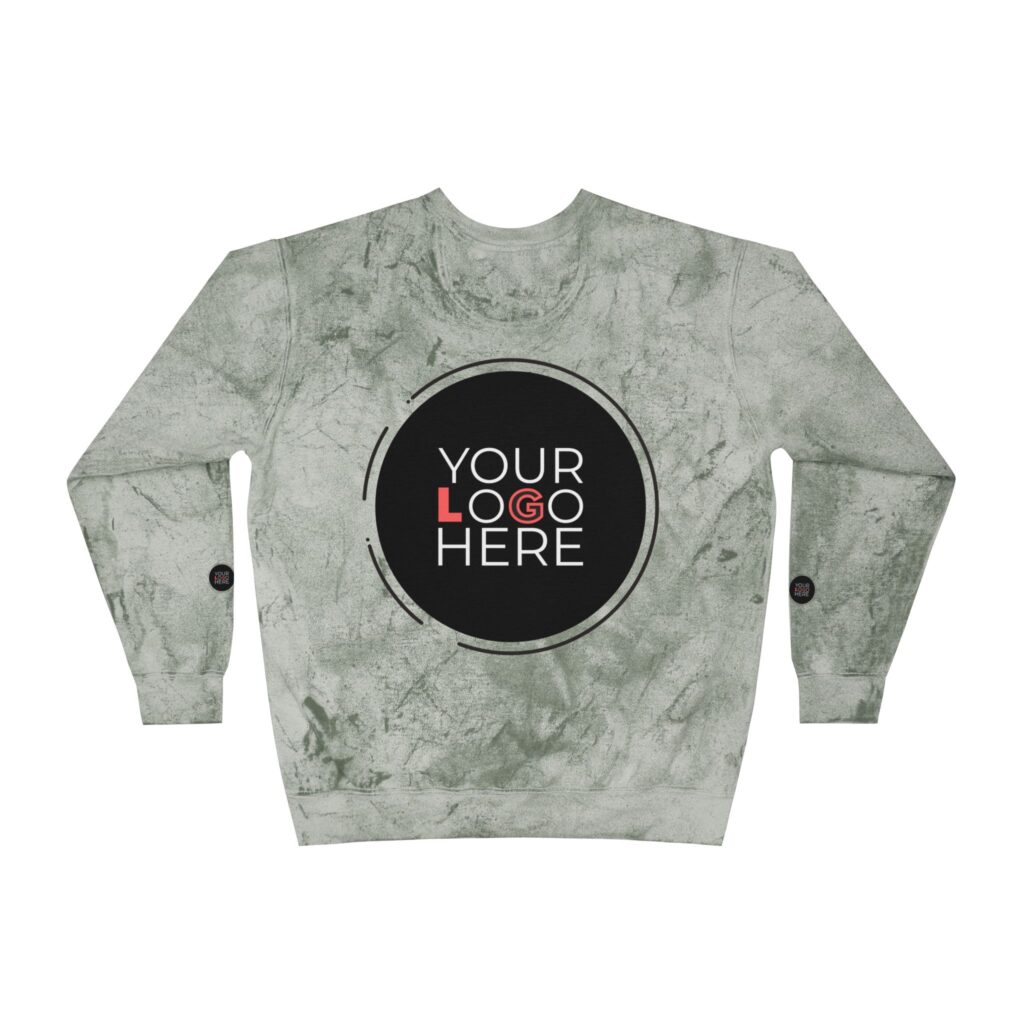 Unisex Color Blast Crewneck Sweatshirt - Image 20