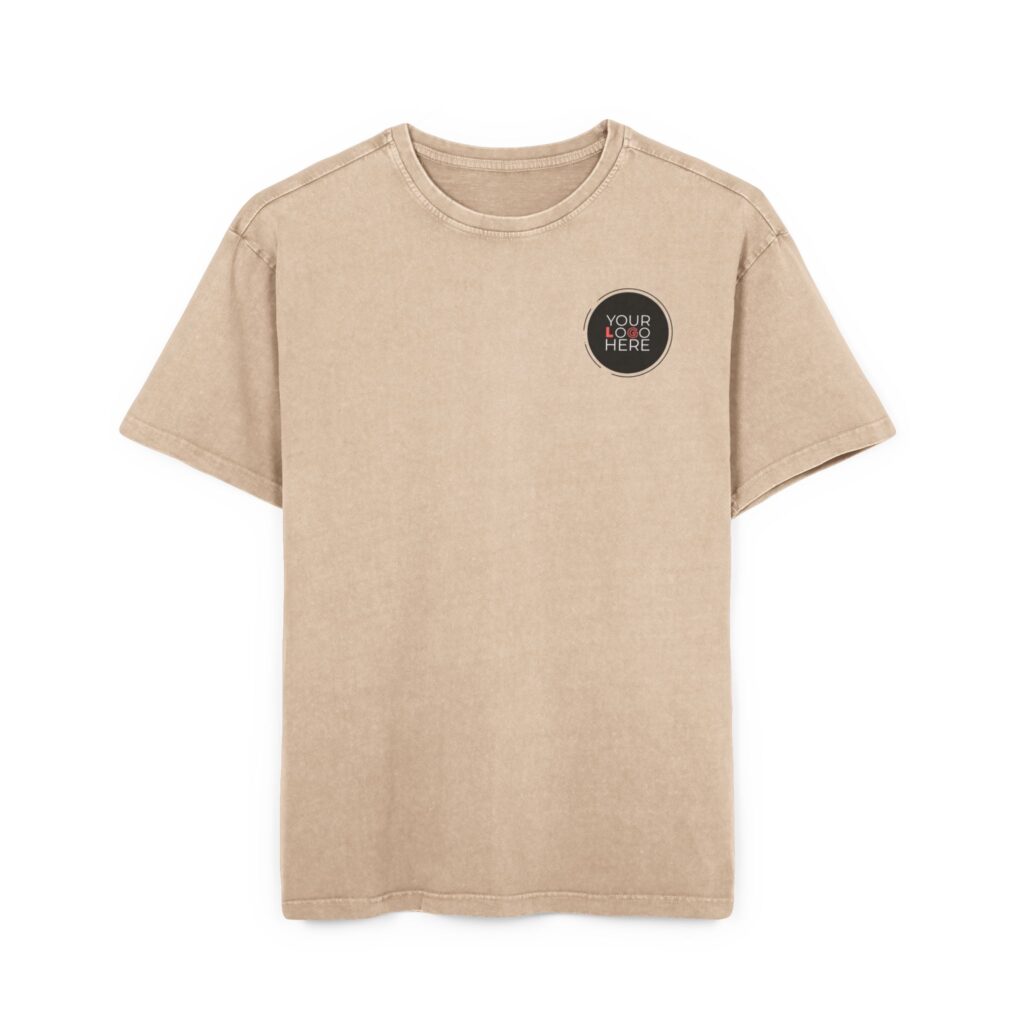 Men'S Acid Washed Heavy Oversize Tee - Image 9