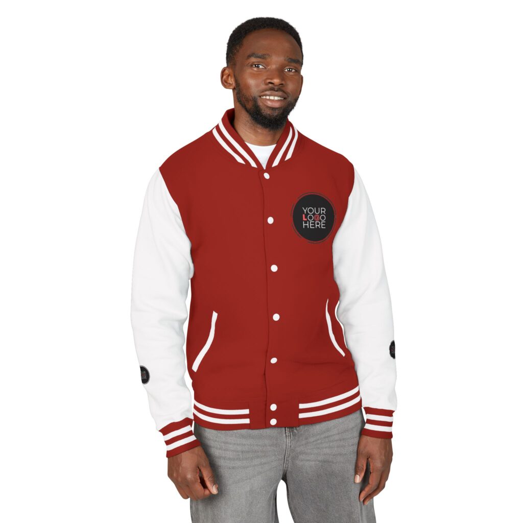Unisex Heavyweight Letterman Jacket - Image 10