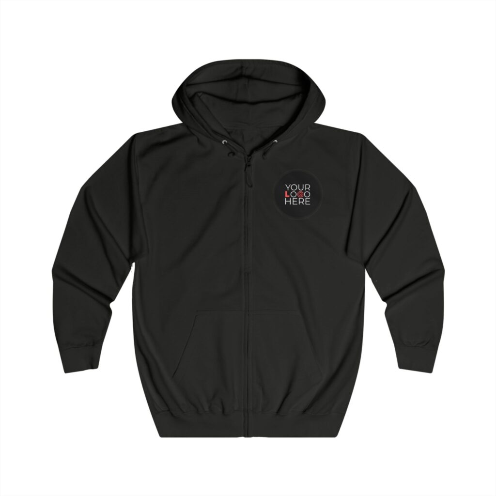 Unisex Full Zip Hoodie - Image 9