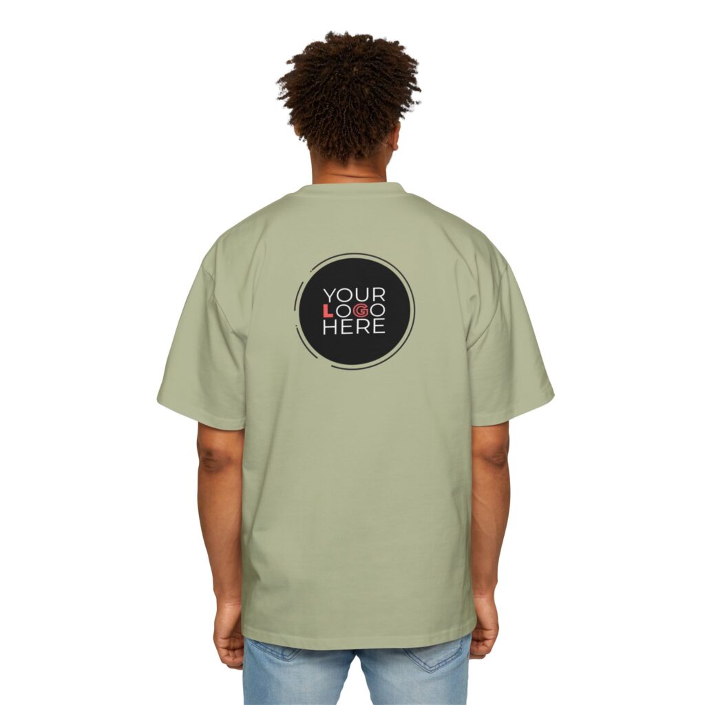 Men'S Heavy Oversized Tee - Image 4