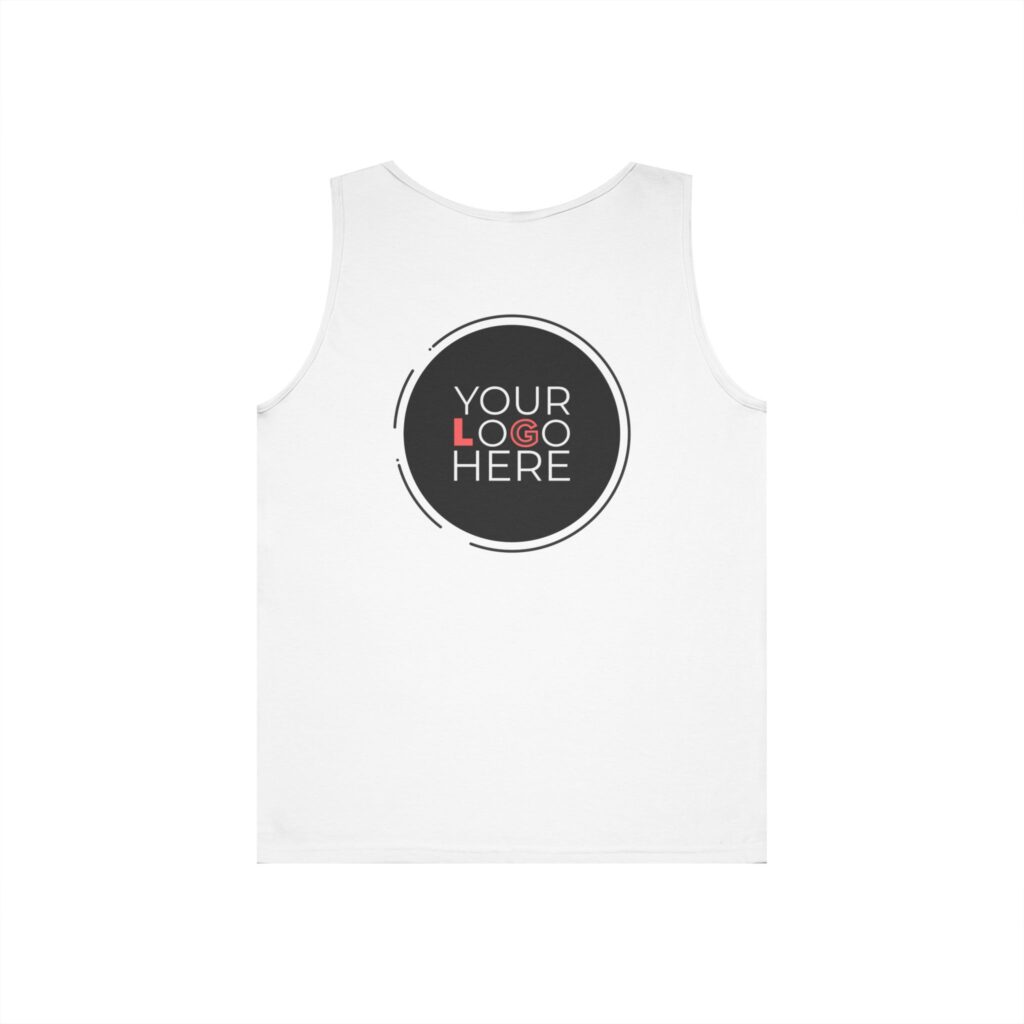 Unisex Heavy Cotton Tank Top - Image 6