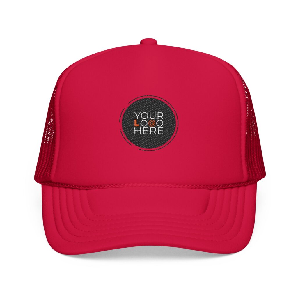 Custom Foam Trucker Hat – Embroidery