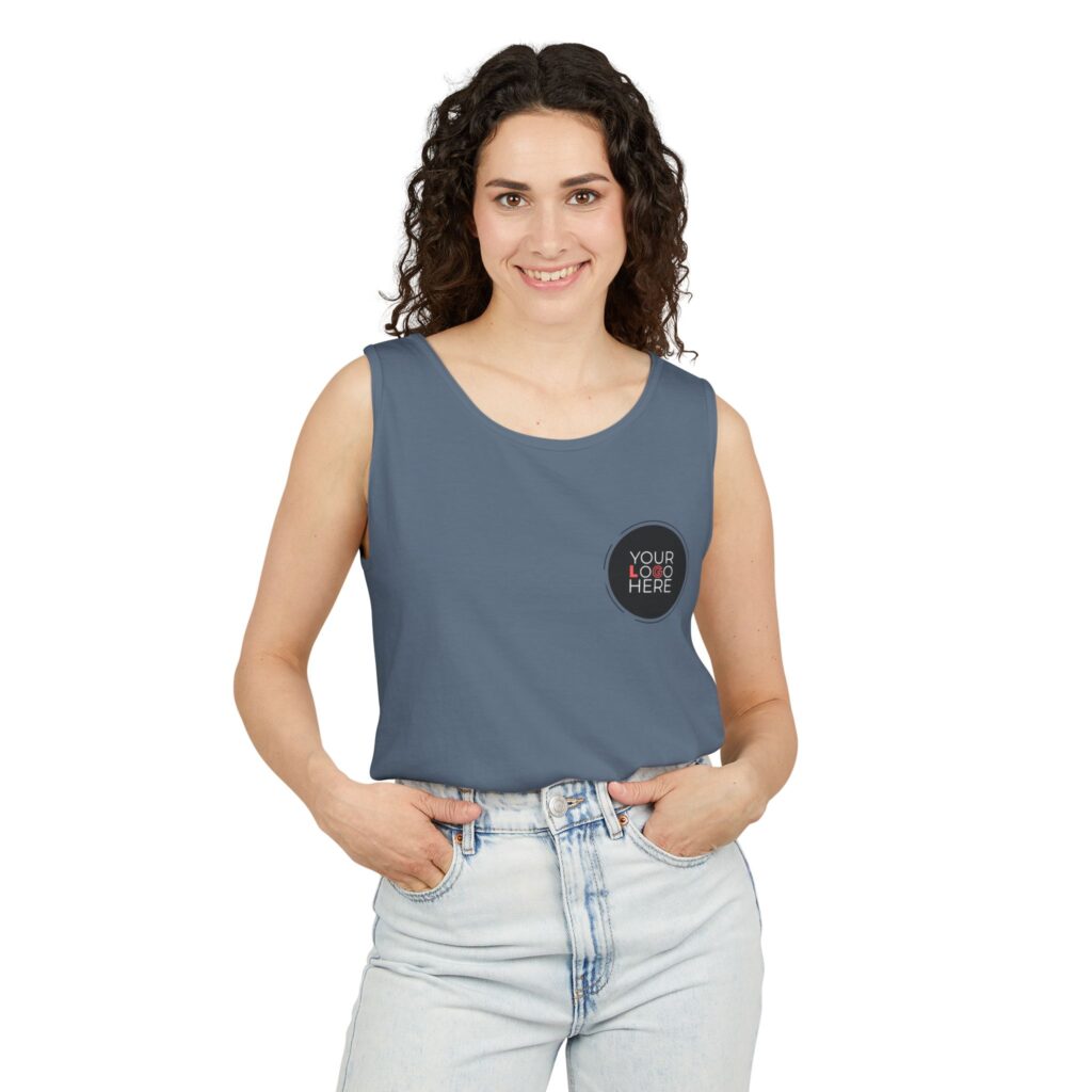 Unisex Garment-Dyed Tank Top - Image 59