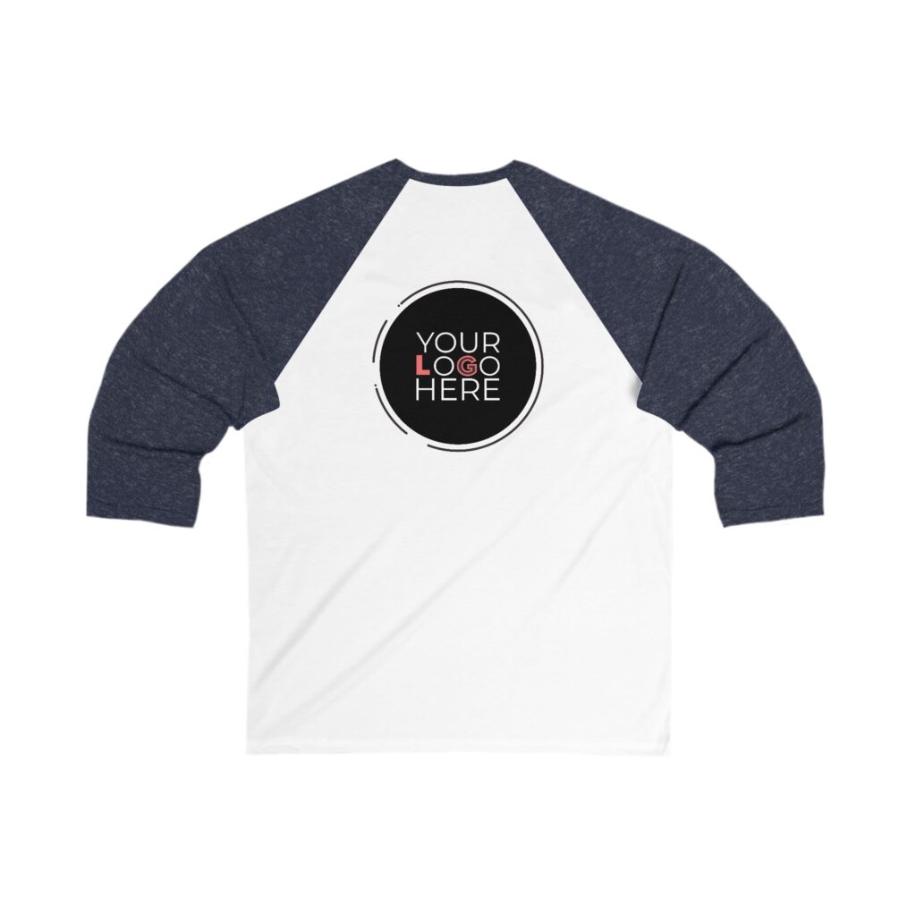 Unisex 3\4 Sleeve Baseball Tee - Image 8