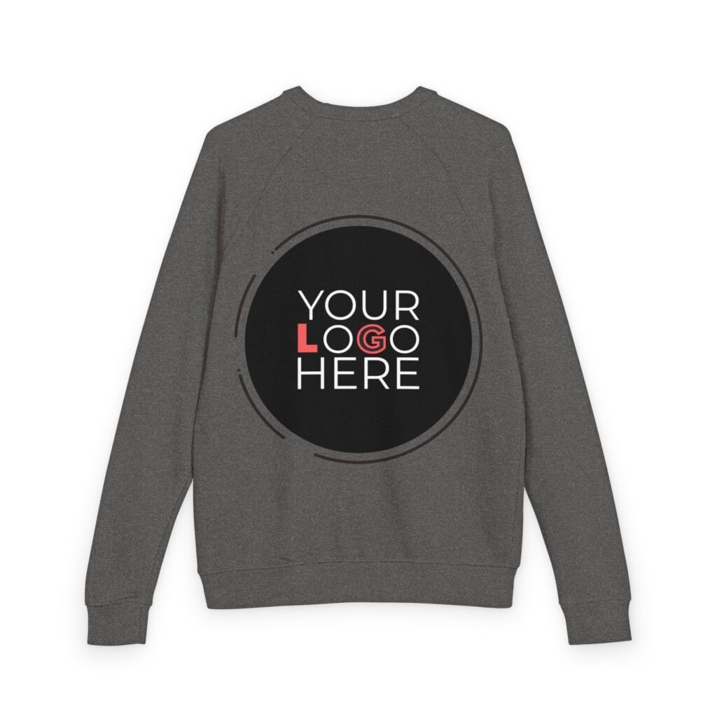 Unisex French Terry Raglan Crewneck - Image 9