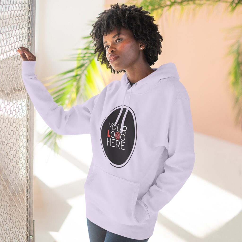 Three-Panel Fleece Hoodie - Image 6