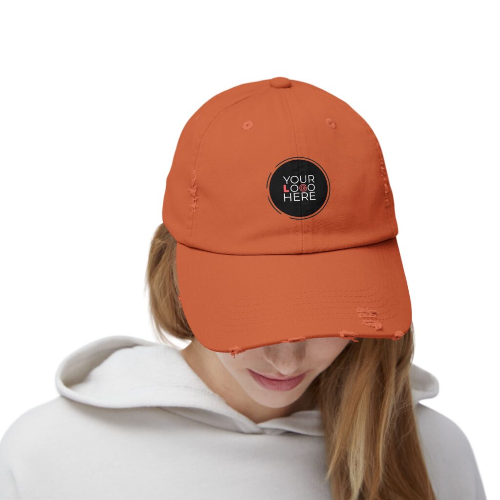 Custom Unisex Distressed Cap - Image 16