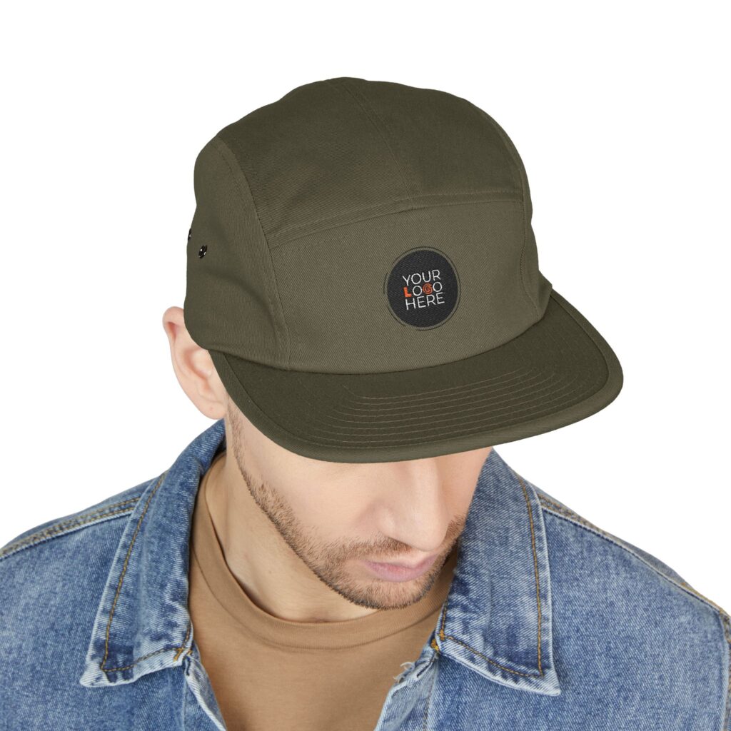 Custom 5 Panel Cap – Embroidery - Image 10