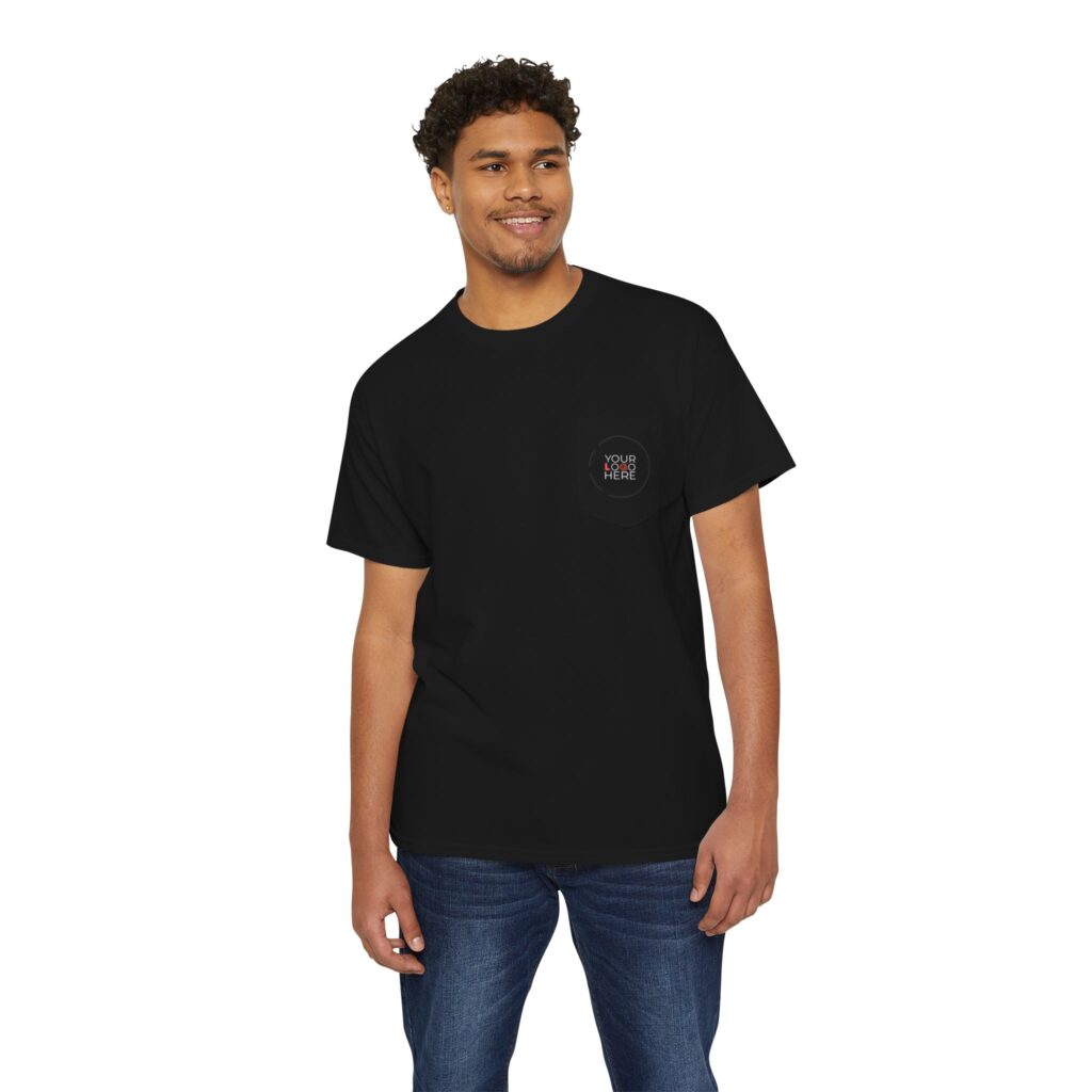 Unisex Heavy Cotton Pocket Tee - Image 21