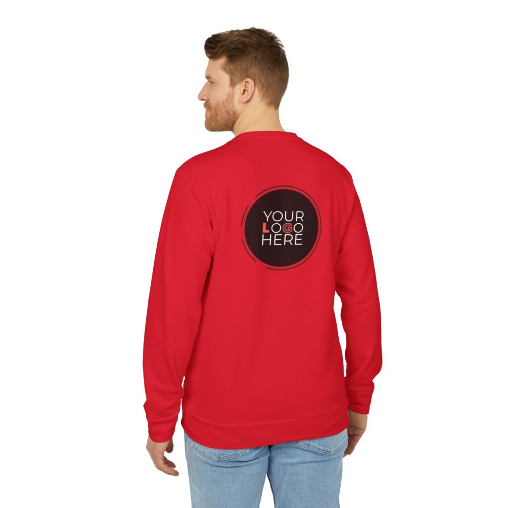 Adidas Unisex Fleece Crewneck Sweatshirt - Image 4