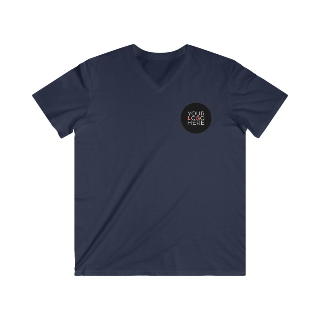 Men'S Fitted V-Neck Short Sleeve Tee - Image 13