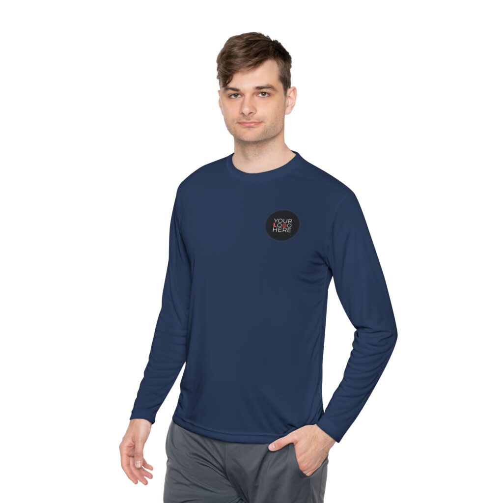 Unisex Lightweight Long Sleeve Tee - Image 39