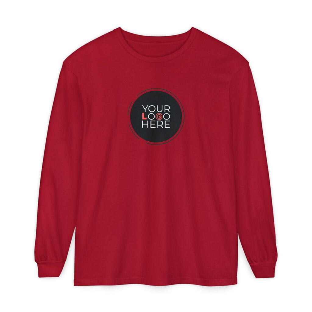 Unisex Garment-Dyed Long Sleeve T-Shirt - Image 113