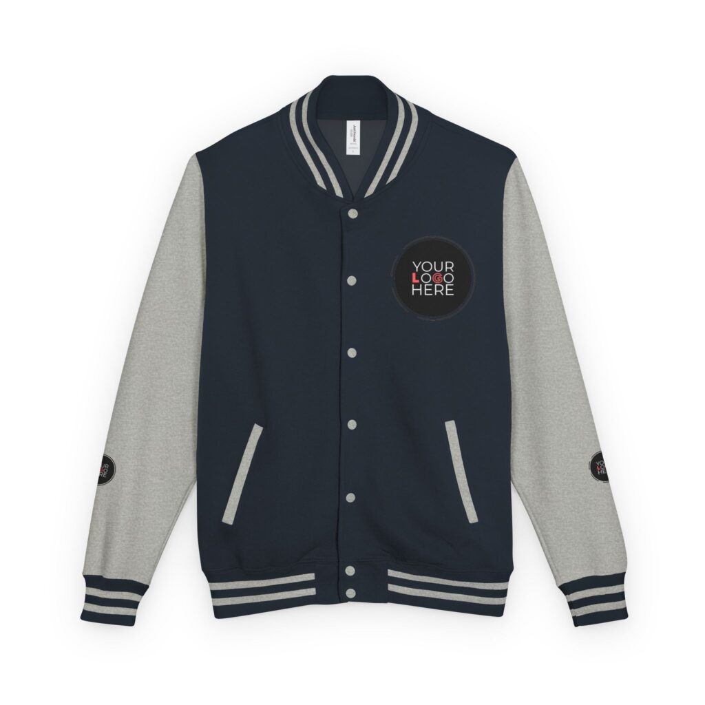 Unisex Heavyweight Letterman Jacket - Image 43