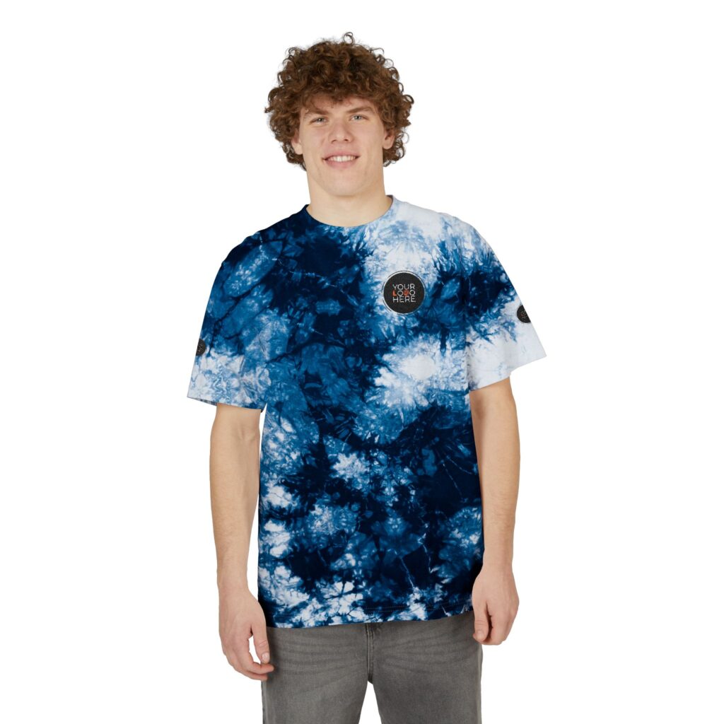 Oversized Tie-Dye T-Shirt (Embroidery) - Image 18