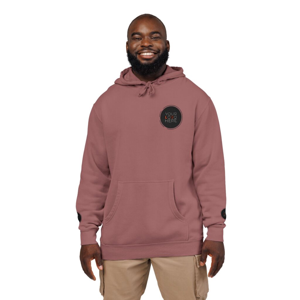 Unisex Pigment-Dyed Hoodie (Embroidery) - Image 23