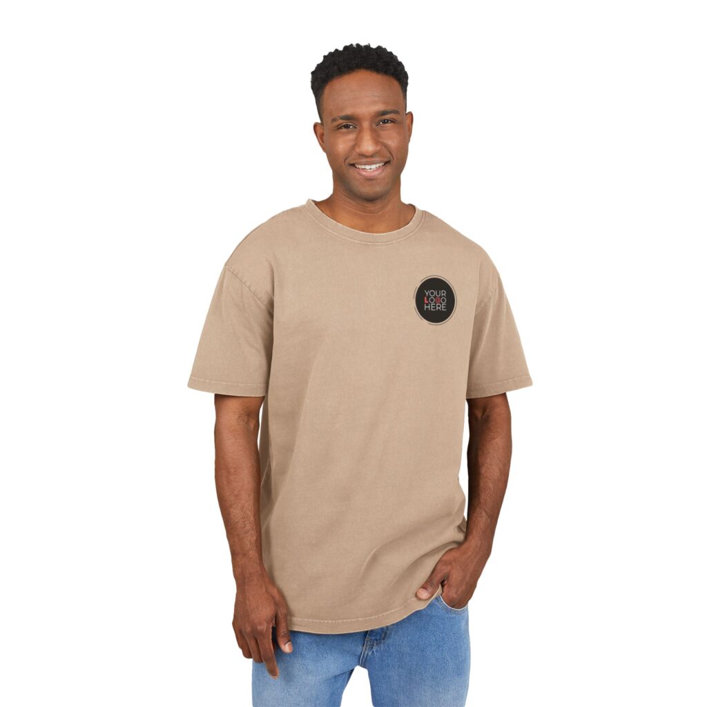 Men'S Acid Washed Heavy Oversize Tee - Image 11
