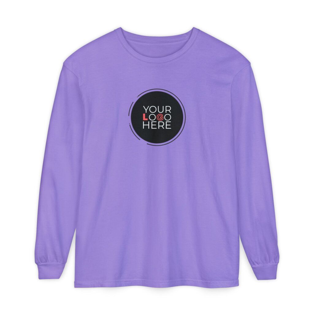 Unisex Garment-Dyed Long Sleeve T-Shirt - Image 92