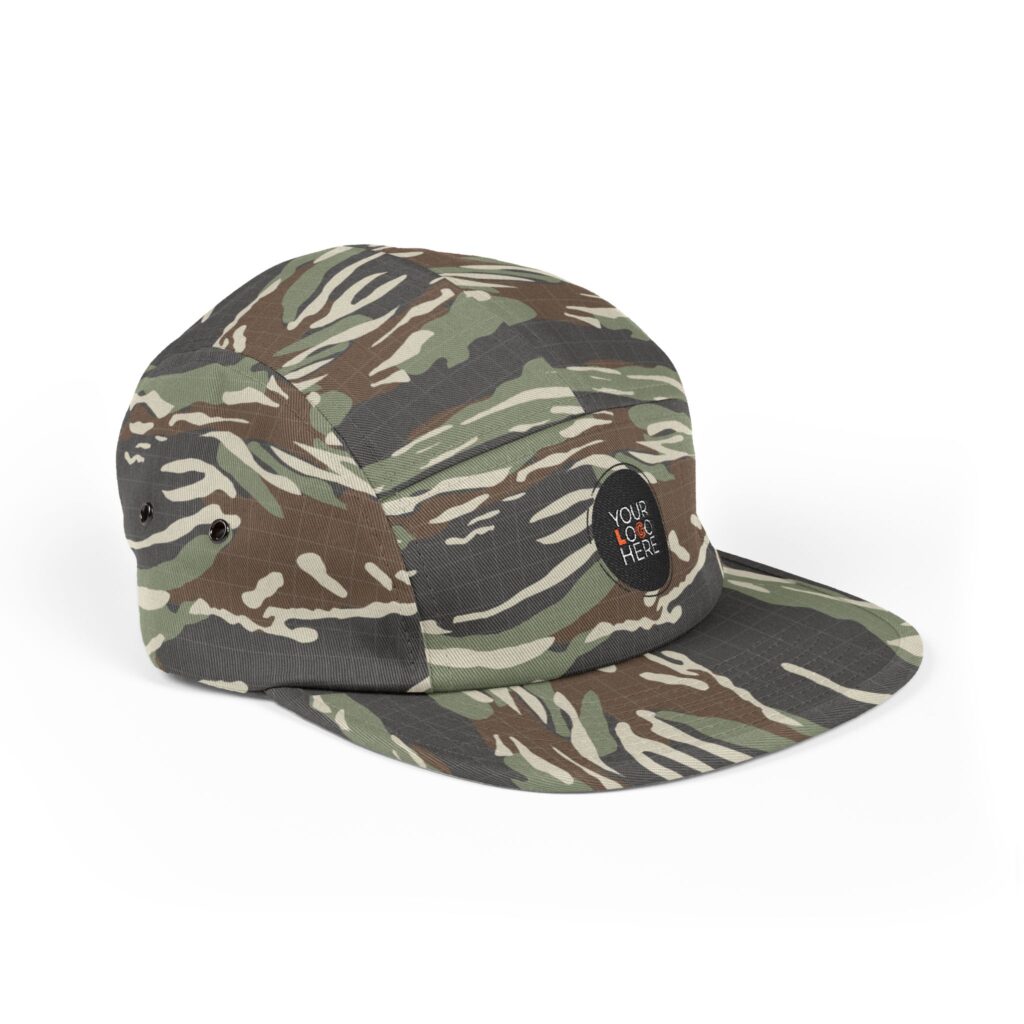 Custom 5 Panel Cap – Embroidery - Image 13