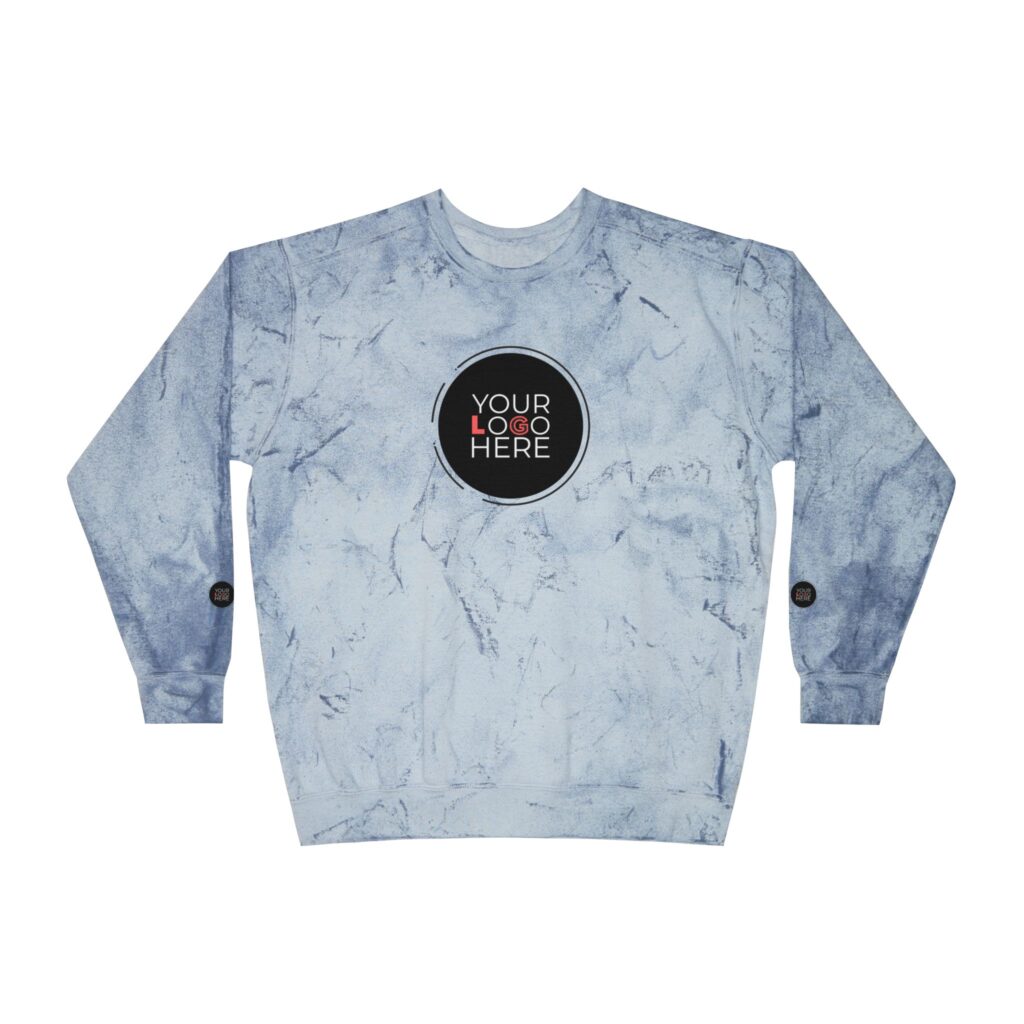 Unisex Color Blast Crewneck Sweatshirt