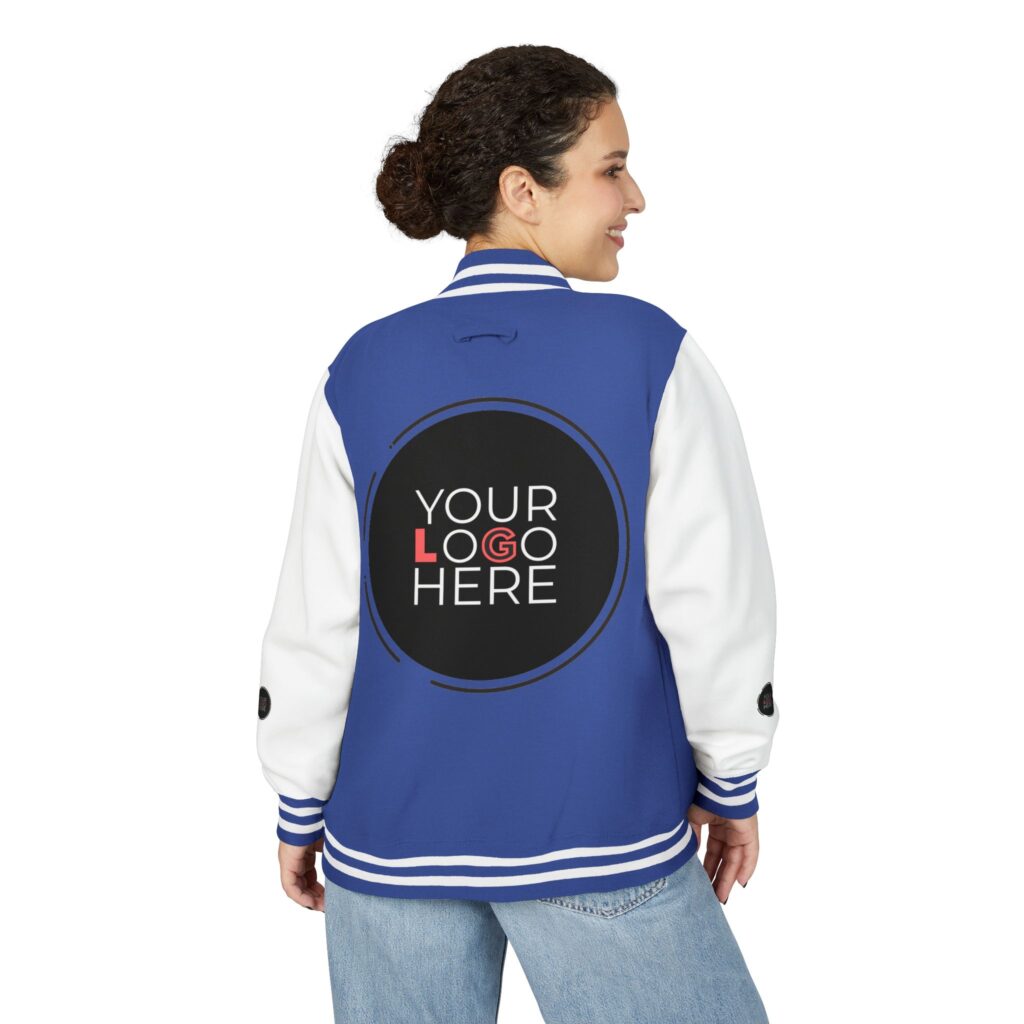 Unisex Heavyweight Letterman Jacket - Image 34