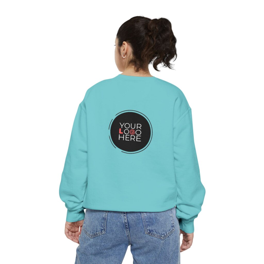 Unisex Garment-Dyed Sweatshirt - Image 41
