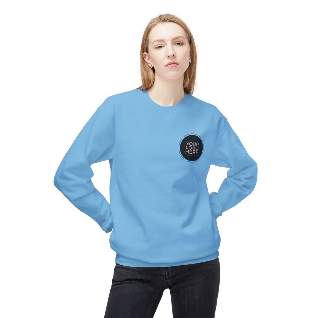 Unisex Midweight Softstyle Fleece Crewneck Sweatshirt - Image 5