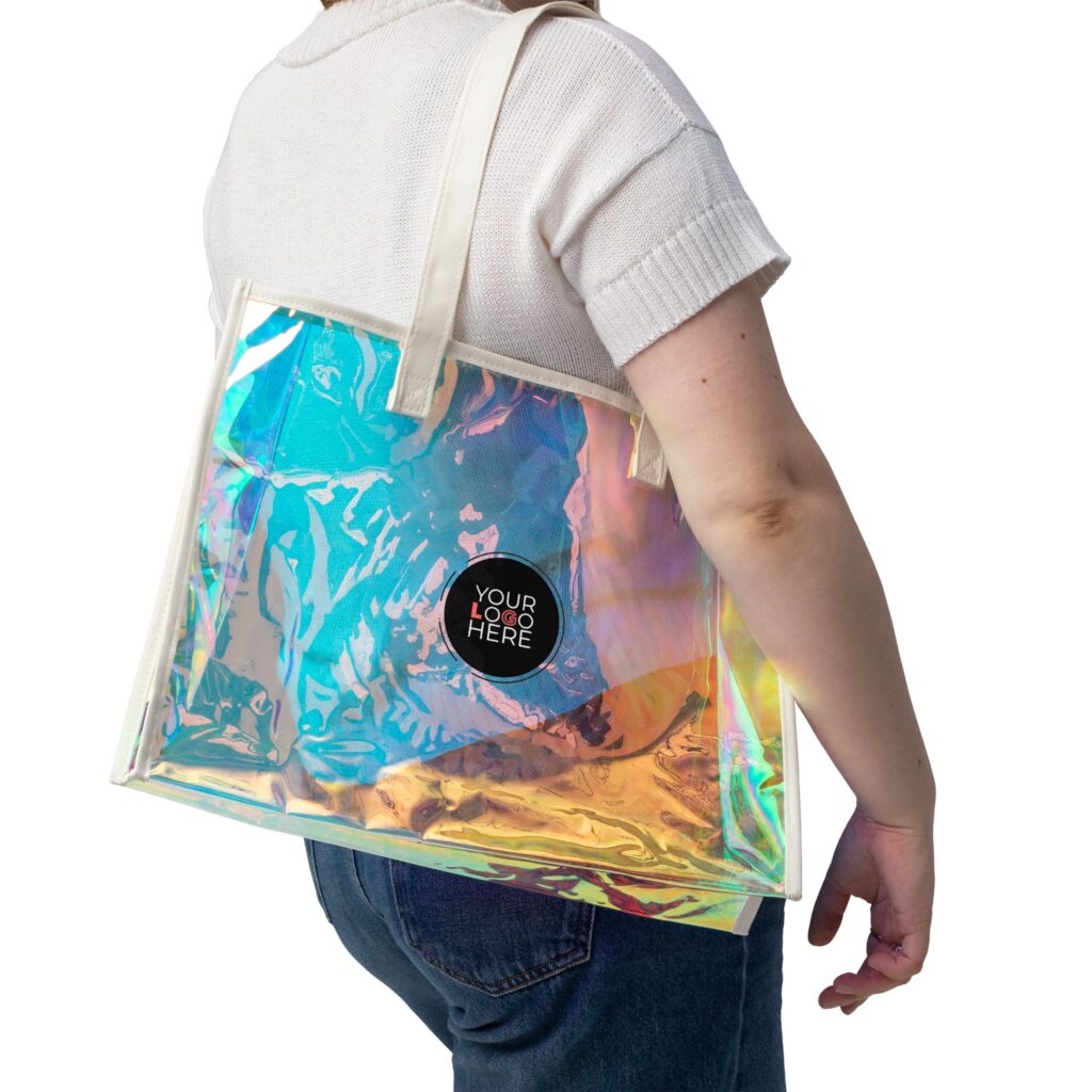 Beach Holographic Tote Bag - Image 3